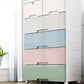 Modern Style Non-Hanging Armoire Plastic Home Storage Cabinet
