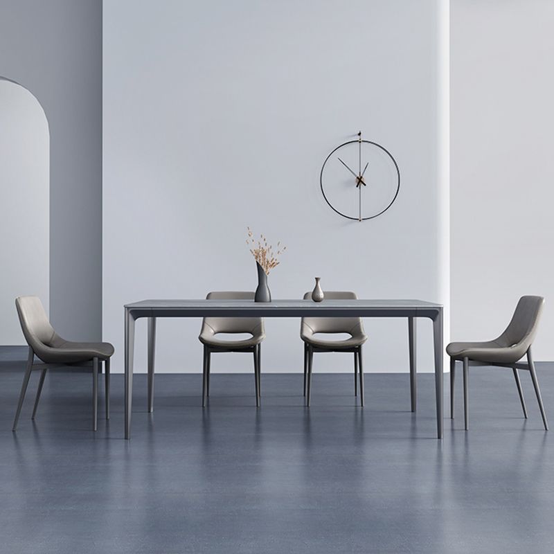 Industriële zijstoel open rug metalen eetkamerstoel voor huis