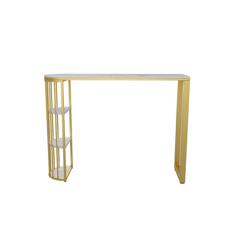 Tavolo da bar top in pietra set 1/2/3 pezzi contropiede glam di stoccaggio set per soggiorno