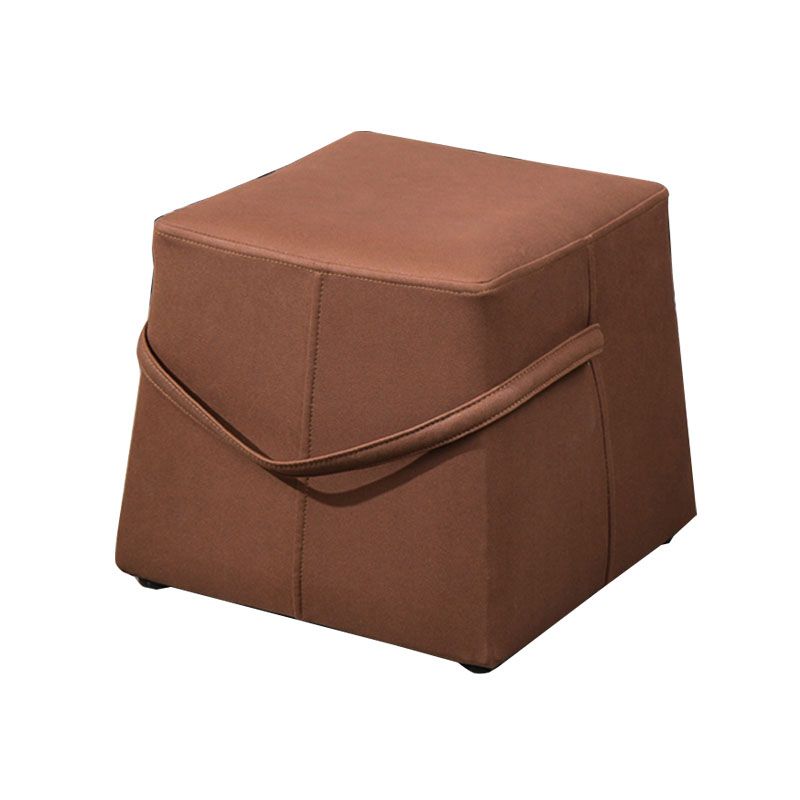 Moden Cotton Pouf Brown Scratch Resistant Pouf for Living Room Clearhalo 'furn' 'furn_ottomans_poufs' 'Furniture' 'Living Room Furniture' 'Ottomans & Poufs' 'ottomans_poufs' 1200x1200_d93e3810-0f09-4d8a-887e-06f6faabd923