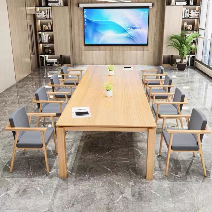 Rectangle Modern Table Solid Wood Fixed Dining Table with 4 Legs Clearhalo ' dining_table' 'Dining Tables & Seating' 'Dining Tables' 'furn' 'furn_dining_table' 'Furniture' 'furniture_dining_table' 'Kitchen & Dining Furniture' 'kitchen&dining_furn' 'kitchen' 'kitchen_dining_table' 1200x1200_d93f21a0-0a7e-41a9-b08d-c00f522cd986