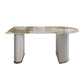 Double Pedestal Dinner Table Traditional Luxury Dining Site Table for Home Clearhalo ' dining_table' 'Dining Tables & Seating' 'Dining Tables' 'furn' 'furn_dining_table' 'Furniture' 'furniture_dining_table' 'Kitchen & Dining Furniture' 'kitchen&dining_furn' 'kitchen' 'kitchen_dining_table' 1200x1200_d9435d67-35b5-4cdb-873c-4f17b63922b2