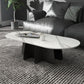 Glam Style Oval Coffee Table with Marble Top and Iron Base in Black Clearhalo 'Coffee & Accent Tables' 'Coffee Tables' 'coffee_tables' 'furn' 'furn_coffee_tables' 'Furniture' 'Living Room Furniture' 1200x1200_d94716a5-bcb2-4126-902d-198a25847aa2