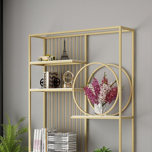 70.87"H Bookshelf Glam Style Open Back Bookcase for Home Office Study Room Clearhalo 'Bookcases' 'furn' 'furn_bookcases' 'Furniture' 'furniture_bookcases' 'kitchen' 'kitchen_bookcases' 'Living Room Furniture' 'Office Furniture' 1200x1200_d94f17cf-ea6d-4ec3-9e17-d1efca44d91c