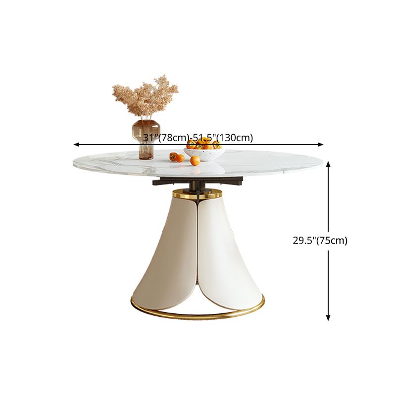1/4/5/7 Pieces Nordic Dining Set Sintered Stone Dining set with Leather Chairs Clearhalo 'Dining Room Sets' 'Dining Tables & Seating' 'dining_room_set' 'furn' 'furn_dining_room_set' 'Furniture' 'furniture_dining_room_set' 'Kitchen & Dining Furniture' 'kitchen&dining_furn' 'kitchen' 1200x1200_d9542a4f-eb1d-488a-a61a-d7eade2982f8