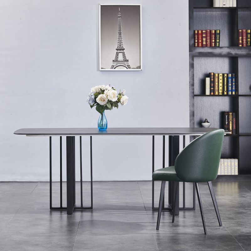 Contemporary Style Chair Dining Armless Chairs for Kitchen with Metal Legs Clearhalo 'Dining Chairs' 'Dining Tables & Seating' 'dining_chair' 'furn' 'furn_dining_chair' 'Furniture' 'furniture_dining_chair' 'Kitchen & Dining Furniture' 1200x1200_d956bdf4-be80-48e2-bd94-49c09d02bf9e