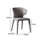 Modern Dining Set 1/4/5/7/8 Pieces with Wingback Chairs and Sintered Stone Dining Table