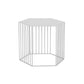 Frame Hexagon Metal End Table Set Simple Iron Sofa Side Accent Table with Storage Shelf Clearhalo 'Coffee & Accent Tables' 'End & Side Tables' 'end_side_tables' 'furn' 'furn_end_side_tables' 'Furniture' 'Living Room Furniture' 1200x1200_d95b0f7a-4962-4f56-973f-bcce9cd55a86