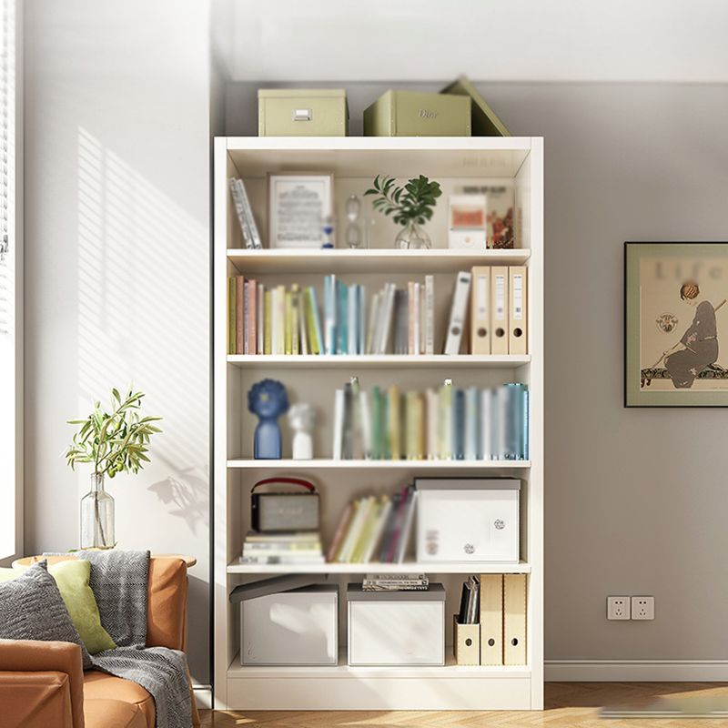 Contemporary Style Bookshelf Closed Back Engineered Wood Shelf Bookcase Clearhalo 'Bookcases' 'furn' 'furn_bookcases' 'Furniture' 'furniture_bookcases' 'kitchen' 'kitchen_bookcases' 'Living Room Furniture' 'Office Furniture' 1200x1200_d95b1618-1560-437a-bccf-cb35ea3e71ef
