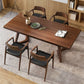 Solid Wood Dining Table Pine Wood Rectangle Table with Double Pedestal Base Clearhalo ' dining_table' 'Dining Tables & Seating' 'Dining Tables' 'furn' 'furn_dining_table' 'Furniture' 'furniture_dining_table' 'Kitchen & Dining Furniture' 'kitchen&dining_furn' 'kitchen' 'kitchen_dining_table' 1200x1200_d95b188c-8d58-4d0d-bc7f-425297e244cf