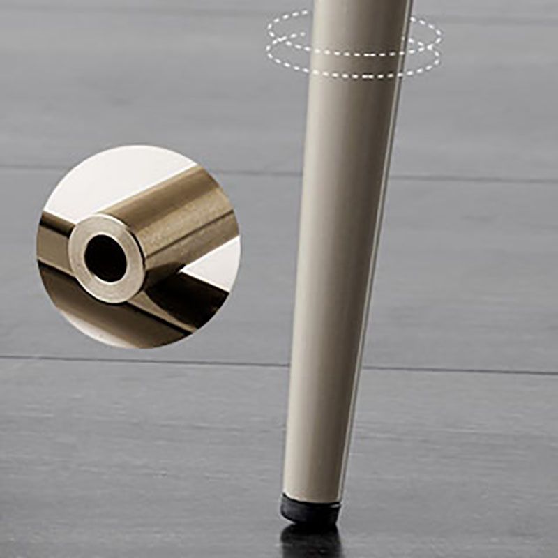 Contemporary Style Metal Dining Chair Dining Armless Side Chairs for Kitchen (Set of 2) Clearhalo ' kitchen&dining_furn' 'Dining Chairs' 'Dining Tables & Seating' 'dining_chair' 'furn' 'furn_dining_chair' 'Furniture' 'furniture_dining_chair' 'Kitchen & Dining Furniture' 'kitchen' 1200x1200_d95bf5a3-07c3-42b6-96da-1f312572120a