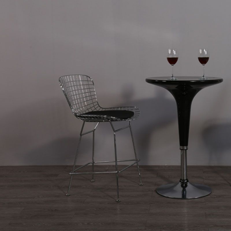 Contemporary Metal Barstools Indoor Bar Stool with Low Back and Footrest Clearhalo 'Bar Furniture' 'Bar Stools' 'bar_stools' 'furn' 'furn_bar_stools' 'furniture_bar_stools' 'Kitchen & Dining Furniture' 'kitchen&dining_furn' 'kitchen' 'kitchen_furn' Furniture' 1200x1200_d95db8f7-d325-421c-ac04-c4948affa530