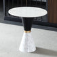 Round Stone Dining Table Traditional Luxury Dining Room Collection with Pedestal Base Clearhalo ' dining_table' 'Dining Tables & Seating' 'Dining Tables' 'furn' 'furn_dining_table' 'Furniture' 'furniture_dining_table' 'Kitchen & Dining Furniture' 'kitchen&dining_furn' 'kitchen' 'kitchen_dining_table' 1200x1200_d95ef206-0f9e-40be-8e35-8cc696eea52a