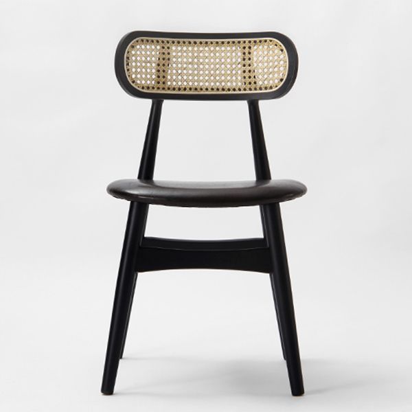 Oak Solid Wood Dining Side Chair Contemporary Armless Dining Chairs Clearhalo 'Dining Chairs' 'Dining Tables & Seating' 'dining_chair' 'furn' 'furn_dining_chair' 'Furniture' 'Kitchen & Dining Furniture' 1200x1200_d961d77b-a527-4ae8-975b-85a78f8bd444