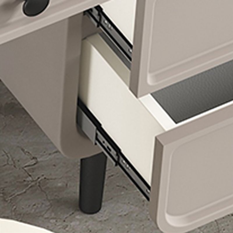 Glam Make -up Eitelkeitstisch mit Schieferoberteil, fester Holzverkederstisch