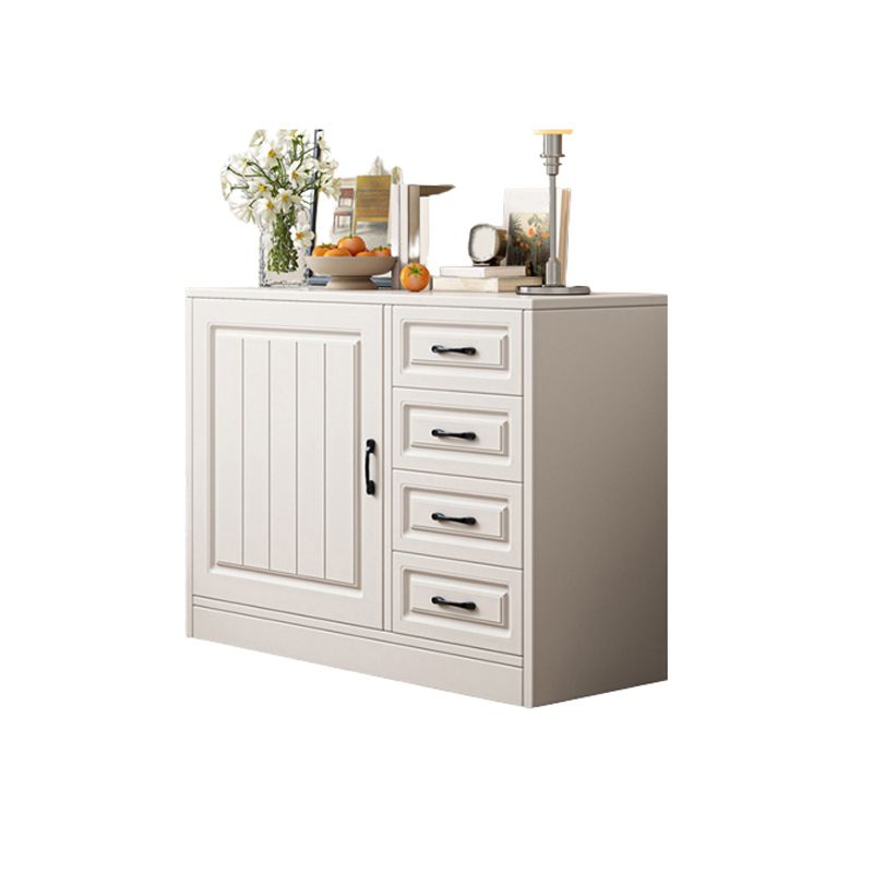 Modern White Rectangle Accent Cabinet Solid Wood Storage Cabinet Clearhalo 'Cabinets & Chests' 'cabinets_chests' 'furn' 'furn_cabinets_chests' 'Furniture' 'Living Room Furniture' 1200x1200_d963744b-5ad6-4f5c-b005-e2fc7b900e4c