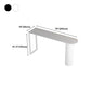 Stone Bar Dining Table Modern Bar Table with Double Pedestal Base for Dining Room Kitchen Clearhalo 'Bar Furniture' 'Bar Tables' 'bar_tables' 'furn' 'furn_bar_tables' 'Furniture' 'furniture_bar_tables' 'Kitchen & Dining Furniture' 1200x1200_d9639737-5d4c-44b9-9779-f4fa5e8bf290
