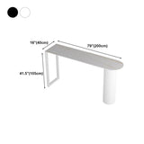 Stone Bar Dining Table Modern Bar Table with Double Pedestal Base for Dining Room Kitchen Clearhalo 'Bar Furniture' 'Bar Tables' 'bar_tables' 'furn' 'furn_bar_tables' 'Furniture' 'furniture_bar_tables' 'Kitchen & Dining Furniture' 1200x1200_d9639737-5d4c-44b9-9779-f4fa5e8bf290