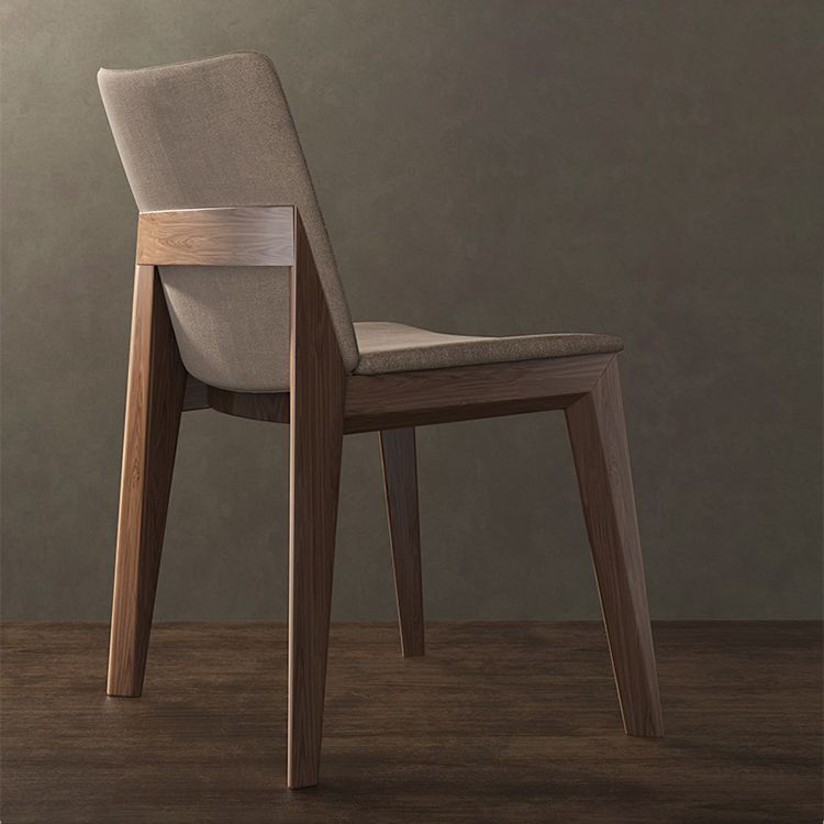 Contemporary Restaurant Upholstered Side Chair Solid Back Dining Chair Clearhalo ' kitchen&dining_furn' 'Dining Chairs' 'Dining Tables & Seating' 'dining_chair' 'furn' 'furn_dining_chair' 'Furniture' 'furniture_dining_chair' 'Kitchen & Dining Furniture' 'kitchen' 1200x1200_d964e6b1-1b5d-48dc-a2df-9816c12e0ba8