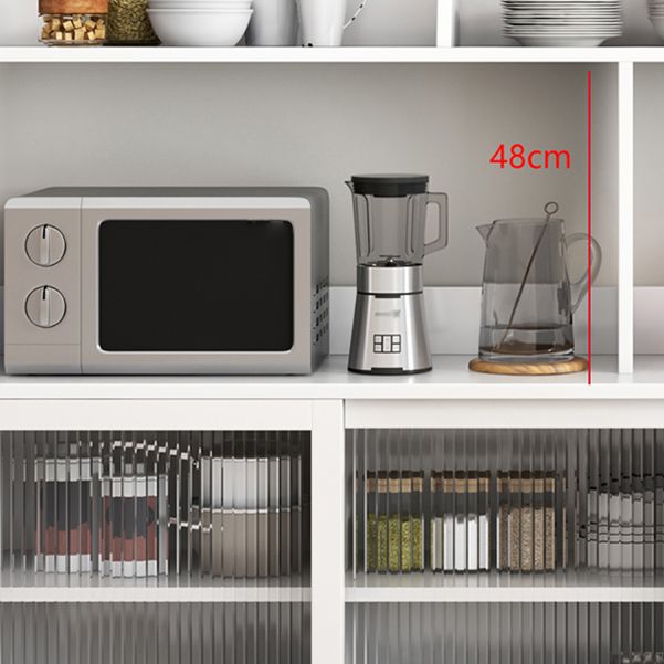 Sideboard in stile glam Sidebocchetto scorrevole in vetro per sala da pranzo