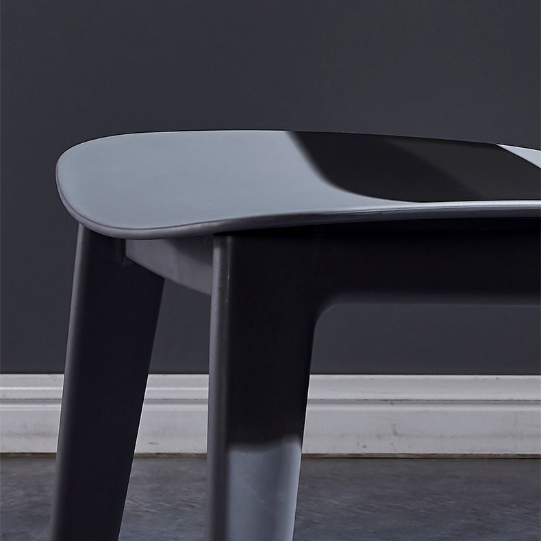 Minimalist Style Open Back Dining Side Chairs Plastic Dining Armless Chairs for Home Clearhalo ' kitchen&dining_furn' 'Dining Chairs' 'Dining Tables & Seating' 'dining_chair' 'furn' 'furn_dining_chair' 'Furniture' 'furniture_dining_chair' 'Kitchen & Dining Furniture' 'kitchen' 1200x1200_d96bb2b9-a14d-4878-a401-0b614f18ba6e