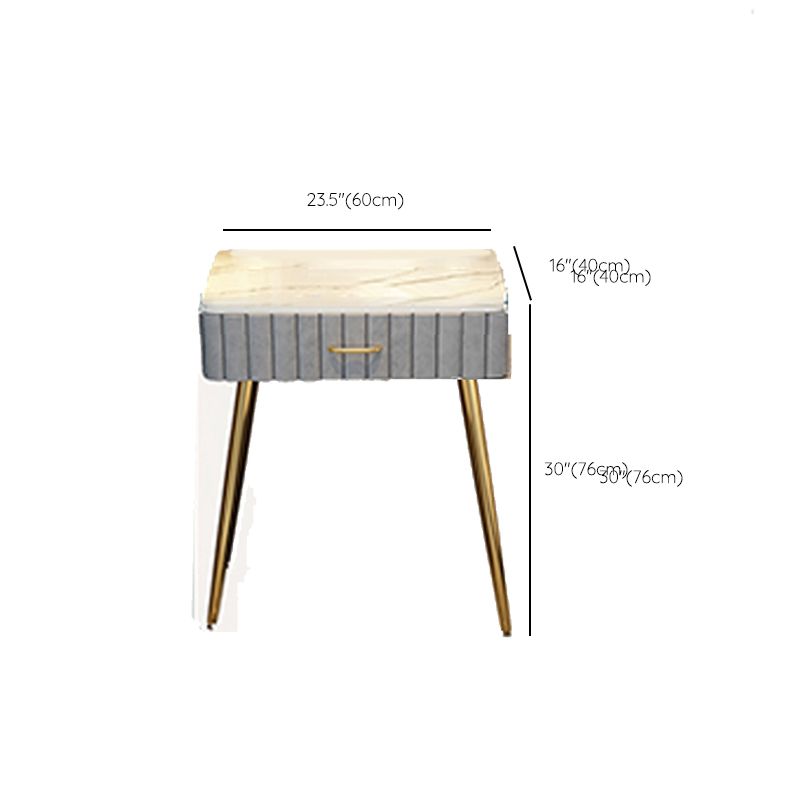 Scrivania per il trucco a specchio illuminato in piedi set di vanità per trucco con cassetto