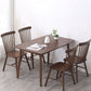 Contemporary Solid Wood Rectangle Shape Dining Furniture 4 Wood Legs Formal for Dining Furniture Clearhalo 'Dining Room Sets' 'Dining Tables & Seating' 'dining_room_set' 'furn' 'furn_dining_room_set' 'Furniture' 'furniture_dining_room_set' 'Kitchen & Dining Furniture' 'kitchen&dining_furn' 'kitchen' 1200x1200_d96ca325-dfa8-4b55-bb87-d84a1695bcb8