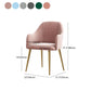 Nordic Style Metal Dining Room Chairs Upholstered Side Armchair for Restaurant Use Clearhalo ' kitchen&dining_furn' 'Dining Chairs' 'Dining Tables & Seating' 'dining_chair' 'furn' 'furn_dining_chair' 'Furniture' 'furniture_dining_chair' 'Kitchen & Dining Furniture' 'kitchen' 1200x1200_d96d7f62-ba23-4826-8daf-bc99d078d947