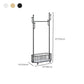 Modern Coat Rack Free Standing Hooks Design Metallic Coat Hanger with Universal Wheel Clearhalo 'Entry & Mudroom Furniture' 'furn' 'furn_hall_tree_coat_racks' 'Furniture' 'Hall Trees & Coat Racks' 'hall_tree_coat_racks' 1200x1200_d96f065d-d4a6-4fa2-9380-f25d569aa4de