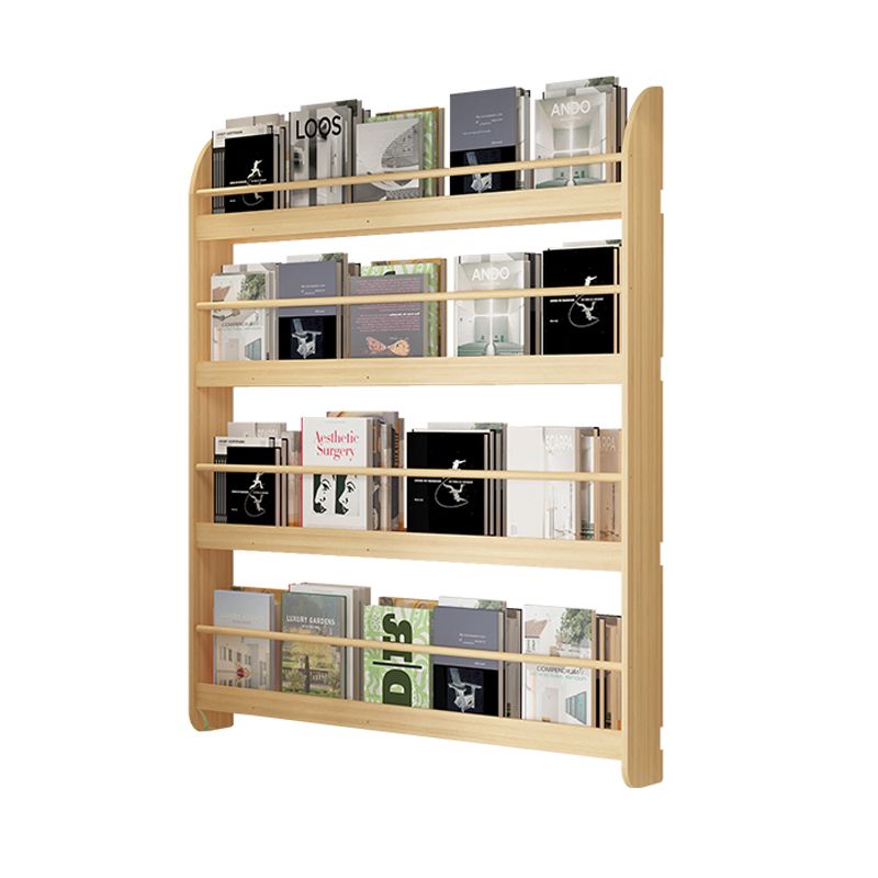Wood Floating Bookcase Contemporary Style Wall Mounted Book Shelf Clearhalo 'Bookcases' 'furn' 'furn_bookcases' 'Furniture' 'furniture_bookcases' 'kitchen' 'kitchen_bookcases' 'Living Room Furniture' 'Office Furniture' 1200x1200_d970f1ea-fbe1-4587-b0bb-f50bcf79ca64