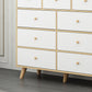 35.4" Tall Wood Storage Cabinet Modern Drawers Included Accent Chest Clearhalo 'Cabinets & Chests' 'cabinets_chests' 'furn' 'furn_cabinets_chests' 'Furniture' 'Living Room Furniture' 1200x1200_d9758b39-6478-451a-b236-ee320f3164ae