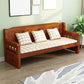 Sofa with 3 Pillows Back and Square Arm for Apartment 23.62" Wide