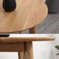 Contemporary Round Dining Table Oak Solid Wood Table for Home Kitchen Dinner Clearhalo ' dining_table' 'Dining Tables & Seating' 'Dining Tables' 'furn' 'furn_dining_table' 'Furniture' 'furniture_dining_table' 'Kitchen & Dining Furniture' 'kitchen&dining_furn' 'kitchen' 'kitchen_dining_table' 1200x1200_d97929ff-306c-4c08-a897-6927fb1d3f02