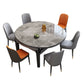 Sintered Stone Top Table 4 Legs Drop-Leaf Dining Table for Kitchen Clearhalo 'Dining Tables & Seating' 'Dining Tables' 'dining_table' 'furn' 'furn_dining_table' 'Furniture' 'Kitchen & Dining Furniture' 1200x1200_d9798815-10d6-48e9-a4c7-3eaa062e83a8