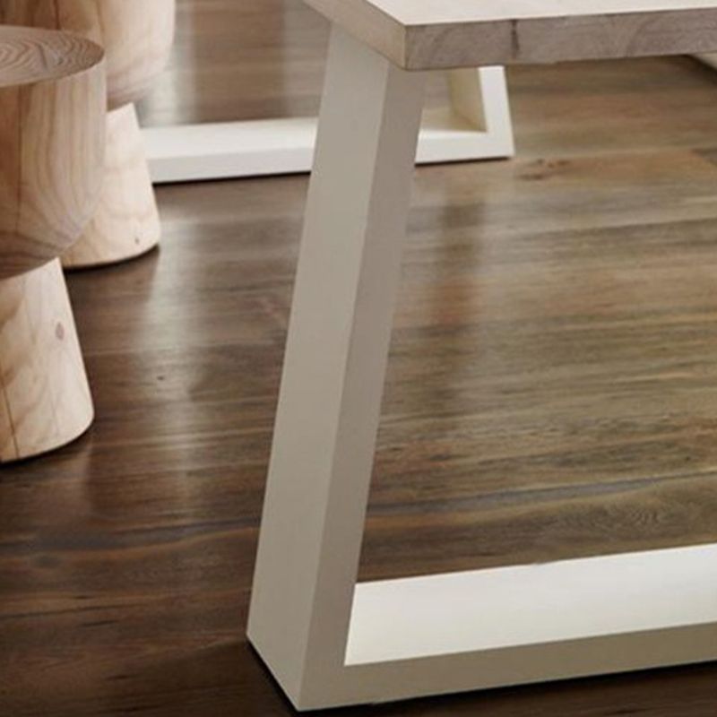 Rectangle Luxury Style Dining Table Solid Wood Fixed Table for Restaurant Clearhalo ' dining_table' 'Dining Tables & Seating' 'Dining Tables' 'furn' 'furn_dining_table' 'Furniture' 'furniture_dining_table' 'Kitchen & Dining Furniture' 'kitchen&dining_furn' 'kitchen' 'kitchen_dining_table' 1200x1200_d97a63be-0298-4dd1-8c15-2b48fce6c668