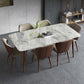 Sintered Stone Dining Table Mid-Century Style 4 Legs Rectangle Table for Dining Room Clearhalo ' dining_table' 'Dining Tables & Seating' 'Dining Tables' 'furn' 'furn_dining_table' 'Furniture' 'furniture_dining_table' 'Kitchen & Dining Furniture' 'kitchen&dining_furn' 'kitchen' 'kitchen_dining_table' 1200x1200_d97ce0ca-1875-41d4-a2d9-368f4cc08662