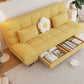 25 "Wide Glam Sofa Bed Futon Cushion Back Sleeper Sofa met opslag