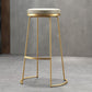 Scandinavian Style Bar-stool Round Leather Seat Counter Chair for Kitchen Bar Clearhalo 'Bar Furniture' 'Bar Stools' 'bar_stools' 'furn' 'furn_bar_stools' 'furniture_bar_stools' 'Kitchen & Dining Furniture' 'kitchen&dining_furn' 'kitchen' 'kitchen_furn' Furniture' 1200x1200_d981da96-12e8-439c-9add-f956d20ddeb4