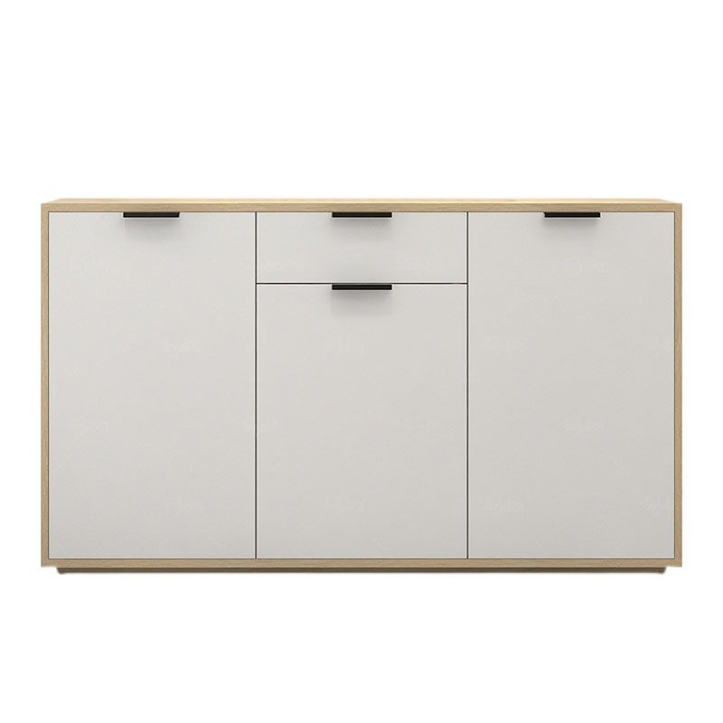 Sideboard in legno ingegnerizzato per la parte contemporaneo bianco per sala da pranzo