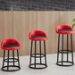 Modern Armless Counter Stool Iron Household Bar Stool with Cushion and Pedal Clearhalo 'Bar Furniture' 'Bar Stools' 'bar_stools' 'furn' 'furn_bar_stools' 'furniture_bar_stools' 'Kitchen & Dining Furniture' 'kitchen&dining_furn' 'kitchen' 'kitchen_furn' Furniture' 1200x1200_d983a4a7-572e-4dd3-b88f-32e9566716e7