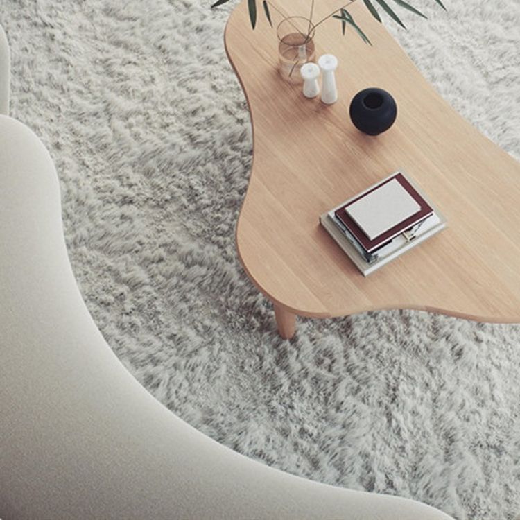 Table basse en bois massif table basse de style nordique pour le salon