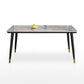 Sintered Stone Home Dining Table Modern Rectangle Table with 4 Legs