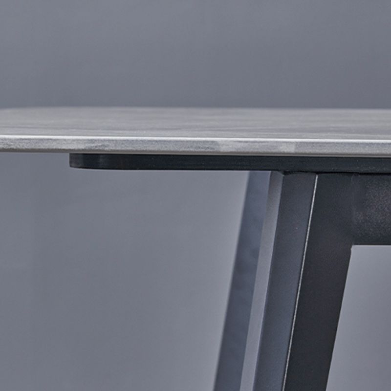 Contemporary 1/4/5/7 Pieces Dining Set Rectangle Sintered Stone Dining Room Set Clearhalo 'Dining Room Sets' 'Dining Tables & Seating' 'dining_room_set' 'furn' 'furn_dining_room_set' 'Furniture' 'furniture_dining_room_set' 'Kitchen & Dining Furniture' 'kitchen&dining_furn' 'kitchen' 1200x1200_d986f00d-5603-4edb-8c18-55e63b3e37a3