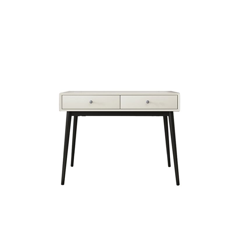 29.5" Height White Wooden Top Make-up Vanity with Drawer for Bedroom