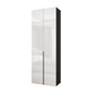 White Colour Wooden Wardrobe Cloth Rod Included Wardrobe Closet with Drawer