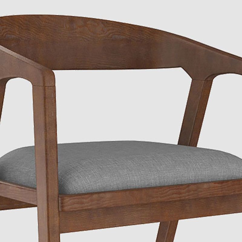 Traditional Style Dining Chair Kitchen Arm Dining Chair with Wooden Legs Clearhalo ' kitchen&dining_furn' 'Dining Chairs' 'Dining Tables & Seating' 'dining_chair' 'furn' 'furn_dining_chair' 'Furniture' 'furniture_dining_chair' 'Kitchen & Dining Furniture' 'kitchen' 1200x1200_d98b38e0-245f-4041-bbc7-ebcb29f95f67