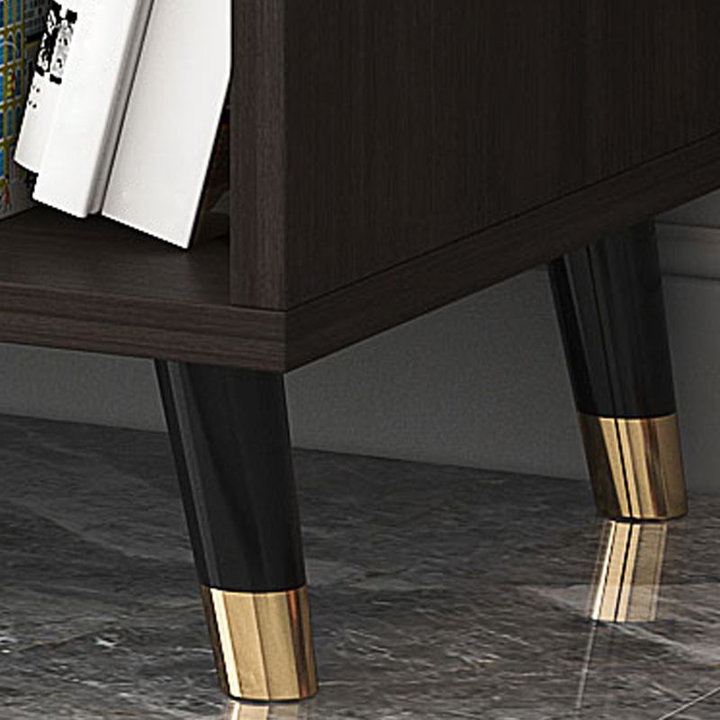 Klassiek glamour houten opbergkast dressoir slaapkamer grijs dressoir