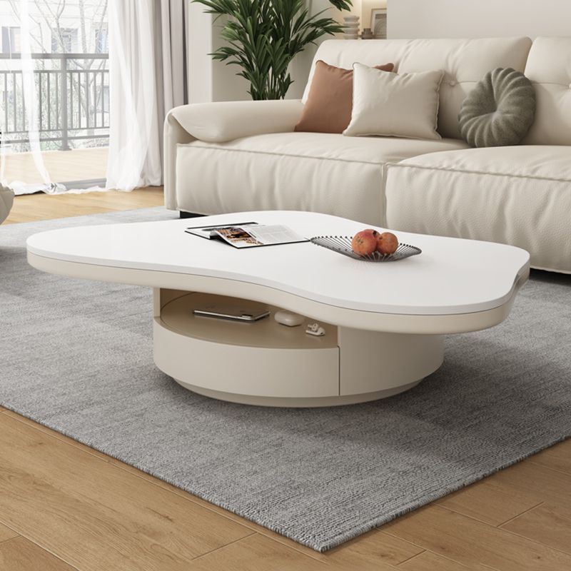 Slate Top Coffee Table Abstract Coffee Cocktail Table with Storage Drawers Clearhalo 'Coffee & Accent Tables' 'Coffee Tables' 'coffee_tables' 'furn' 'furn_coffee_tables' 'Furniture' 'Living Room Furniture' 1200x1200_d98f2b3b-ab09-4f62-9196-510025b9e7cd