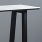 Industrial Bar Table 42-inch Height Stone Top Bistro Table for Coffee Shop Clearhalo 'Bar Furniture' 'Bar Tables' 'bar_tables' 'furn' 'furn_bar_tables' 'Furniture' 'furniture_bar_tables' 'Kitchen & Dining Furniture' 1200x1200_d9902c75-227f-40b4-8c5f-c4f0e8a3570c