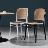 Modern Style Dining Chair Plastic Dining Armless Side Chair for Kitchen Clearhalo ' kitchen&dining_furn' 'Dining Chairs' 'Dining Tables & Seating' 'dining_chair' 'furn' 'furn_dining_chair' 'Furniture' 'furniture_dining_chair' 'Kitchen & Dining Furniture' 'kitchen' 1200x1200_d9918105-e4a5-4fe8-a628-3fc1e720320e